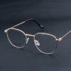 OPH 314 0909 GLD Round Eyeglasses