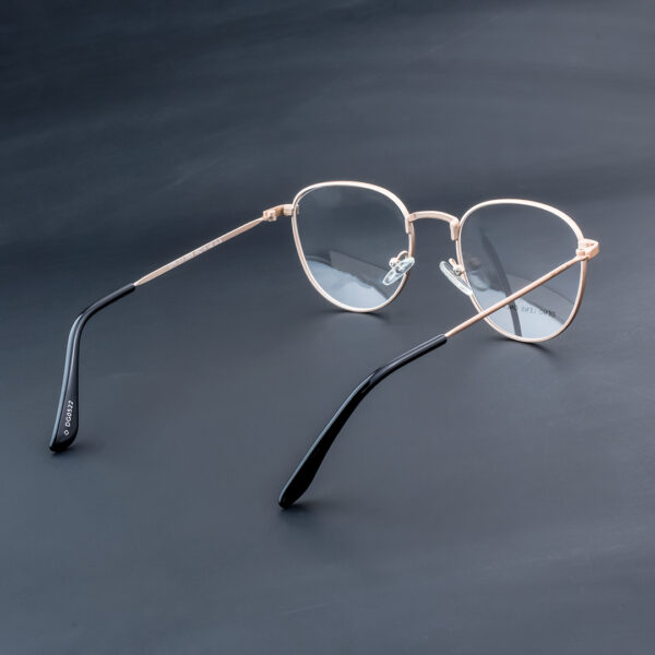 OPH 314 0909 GLD Round Eyeglasses