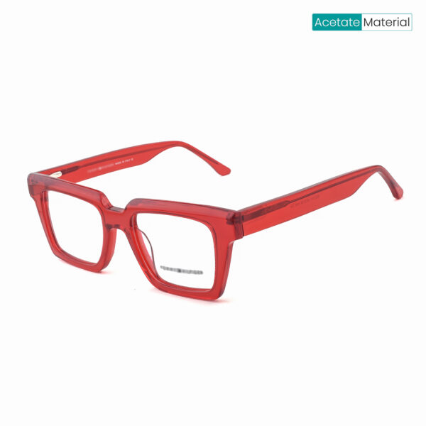 Red Bold Eyeglasses SQ1011 C4