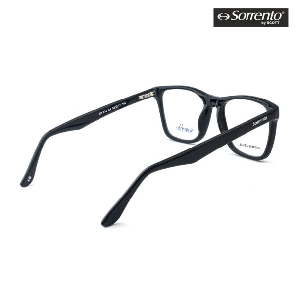 Sorrento SR 874 C4 Black Square Eyeglasses