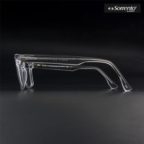 Sorrento SR 898 C7 Rectangle Crystal White Eyeglasses