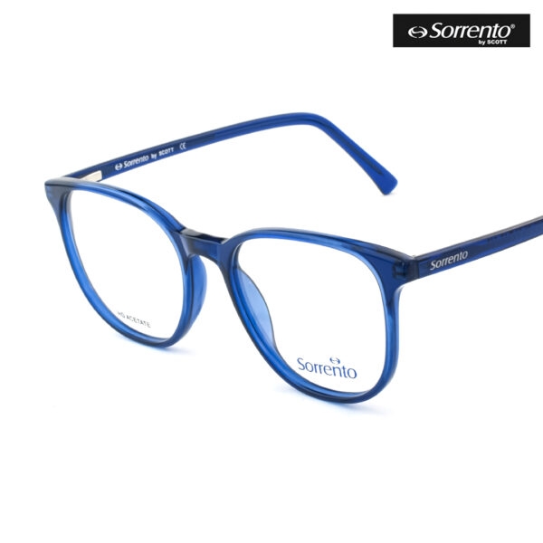 Sorrento SR 910 C3 Round Blue Eyeglasses