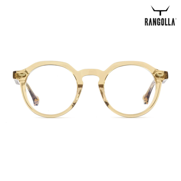 Rangolla Aso-1 C15 Golden Geometric Eyeglasses