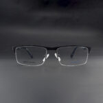 Stylish Half Rim Eyeglasses OPH 109 0205 BLK BLU