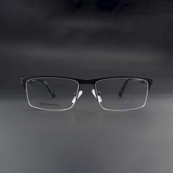 Stylish Half Rim Eyeglasses OPH 109 0205 BLK BLU