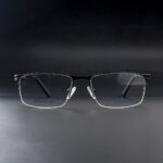 Stylish Half Rim Eyeglasses OPH SC 154 0303 GUN