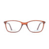 Maroon Rectangle Eyeglasses OPH SC 207 0101 BRN