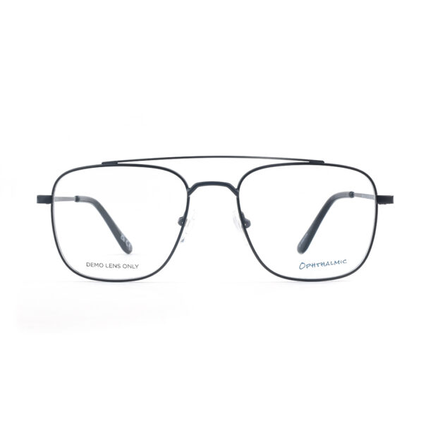 Stylish Double Bridge OPH SC 310 0202 BLK Eyeglasses