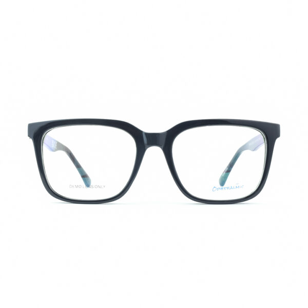 Black Square Eyeglasses OPH SC 363 0202 BLK