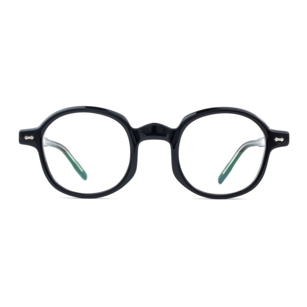 Stylish 260910 C2 Black Round Eyeglasses