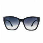 Stylish Black Cat Eye 23530 C1 Sunglasses for Women