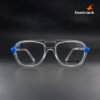 FASTRACK Transparent Clear-Blue Eyeglasses FT1496MFP2MWHV