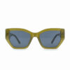 Stylish Olive Cat Eye 58007 Sunglasses For Women