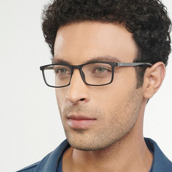 Man wearing John Jacobs TR FLEX JJ E 14411 C1 Eyeglasses