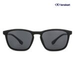 LA S13164 C1 Stylish Black Polarized Sunglasses