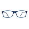 OPH 104 05 Stylish Blue Rectangular Eyeglasses