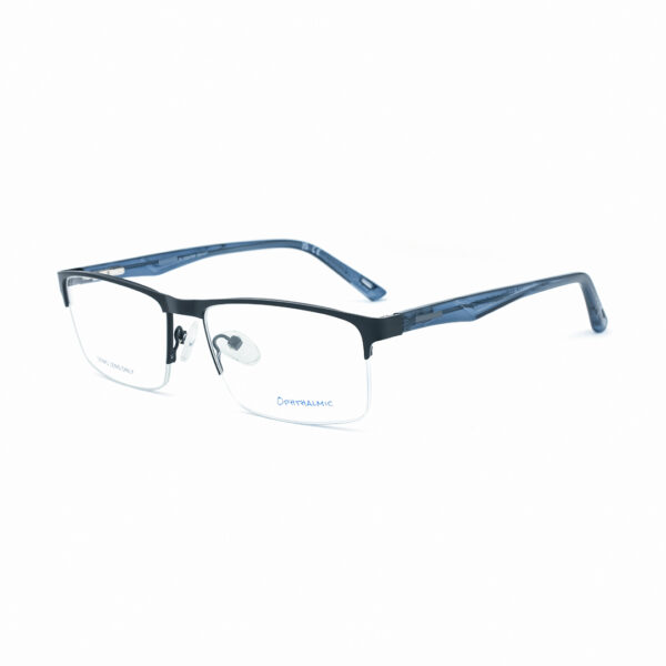 Stylish Half Rim Eyeglasses OPH 109 0205 BLK BLU