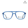 TITAN Transparent Blue Eyeglasses TA0100MFP4LBUV