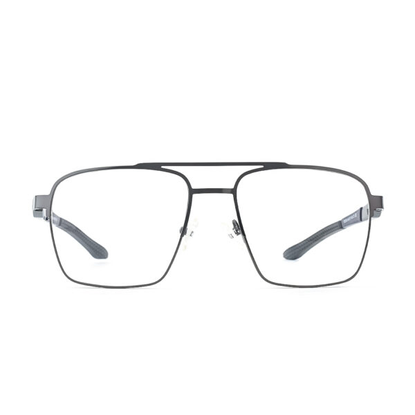 Gunmetal Double Bridge P23016 C3 Eyeglasses