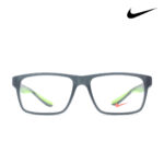 NIKE 7101 070 Rectangle Eyeglasses For Men and Women