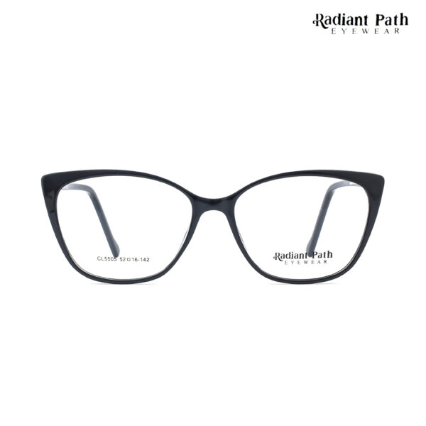 Radiant Path CL5505 Black Cats Eye Eyeglasses for Women