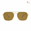 Stylish Solid-Brown Sunglasses 001/33 3N