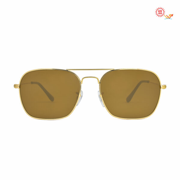 Stylish Solid-Brown Sunglasses 001/33 3N