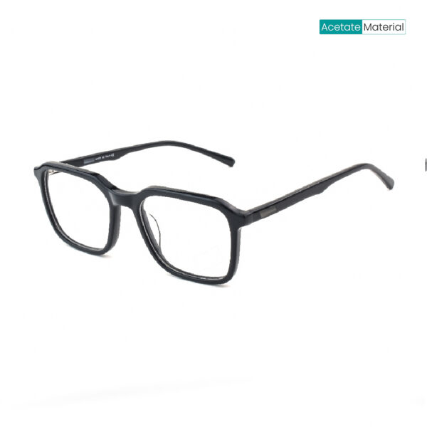 Stylish Glossy Black Square AC31122 C2 Eyeglasses