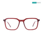 Stylish Glossy Maroon Square AC31122 C5 Eyeglasses