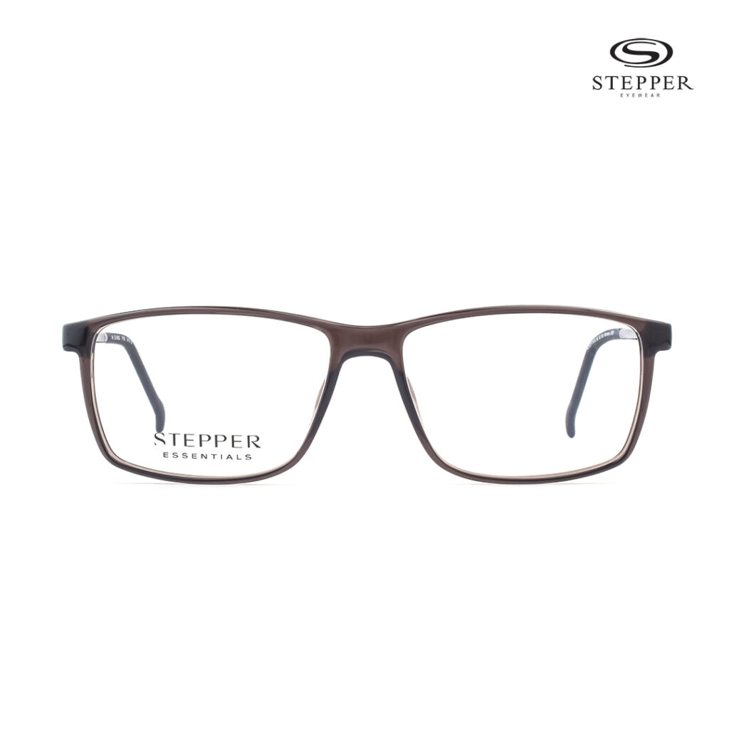 Stepper ES-10002 F190 Transparent Brown Eyeglasses - Luxotix
