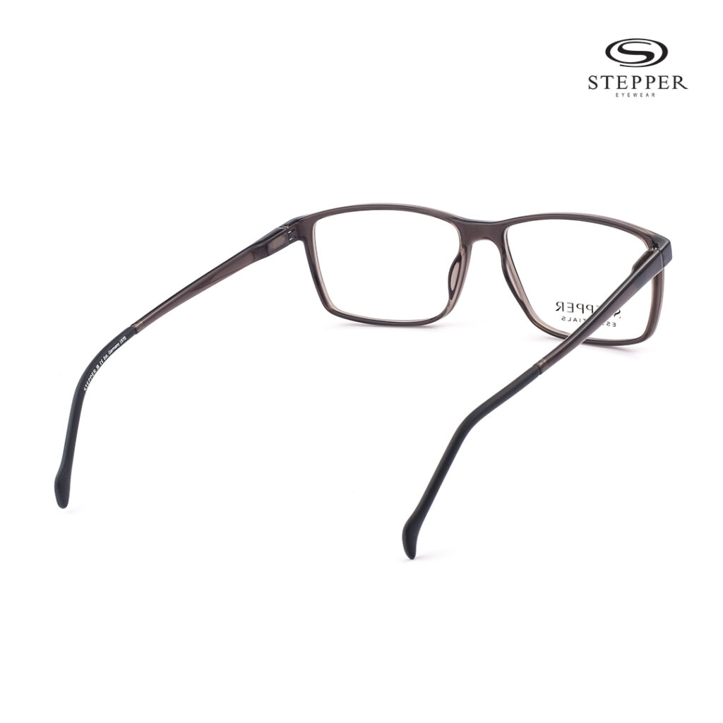 Stepper ES-10002 F190 Transparent Brown Eyeglasses - Luxotix