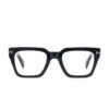 Stylish Glossy Black Square 5461 C2 Eyeglasses