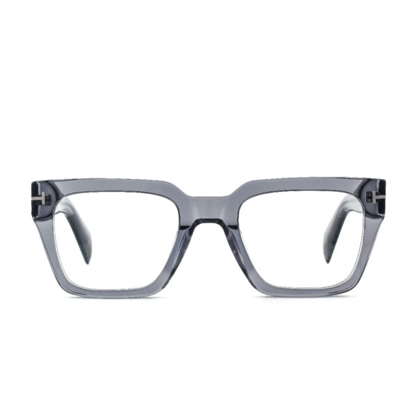 Transparent Ash Square 5461 C5 Eyeglasses