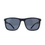 Stylish Black Polarized Square Sunglasses 22033