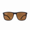 Stylish Brown Polarized Square Sunglasses 22032