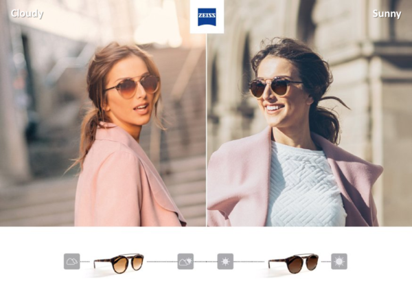 Smiling Women with ZEISS AdaptiveSun Lens