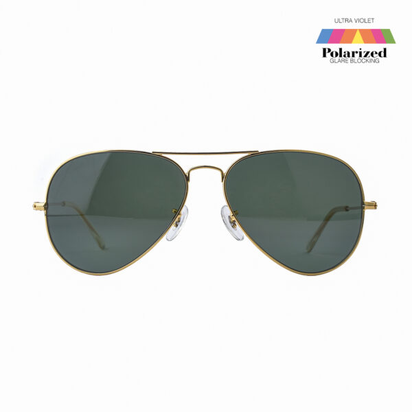 Polarized Aviator Sunglasses 001/58 GOLD