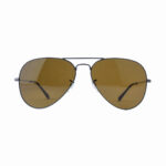 Stylish Aviator Brown Sunglasses