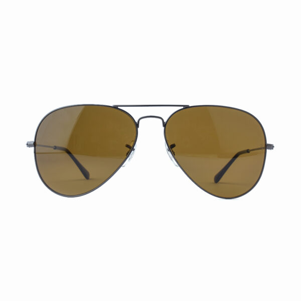 Stylish Aviator Brown Sunglasses