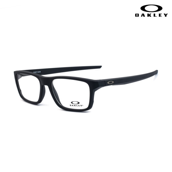 Oakley Port Bow Satin Black Eyeglasses OX8164-0153