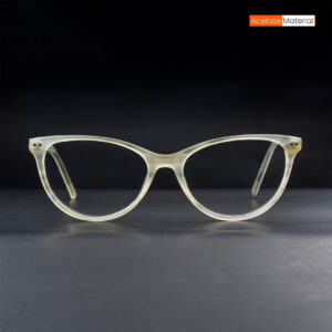 Cats Eye Beige Havana Eyeglasses 18076 C3