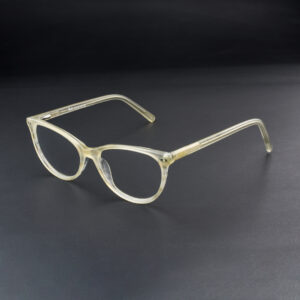 Cats Eye Beige Havana Eyeglasses 18076 C3