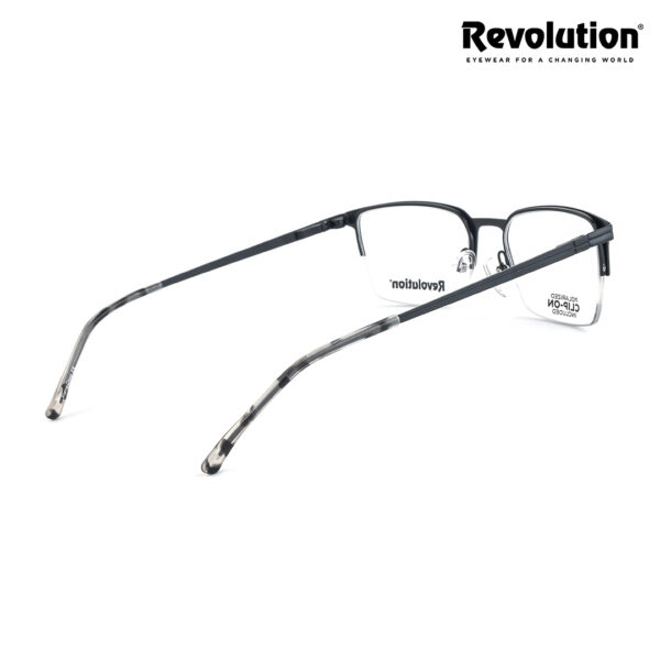 Revolution Eyewear Denton BLK Clip-on Eyeglasses