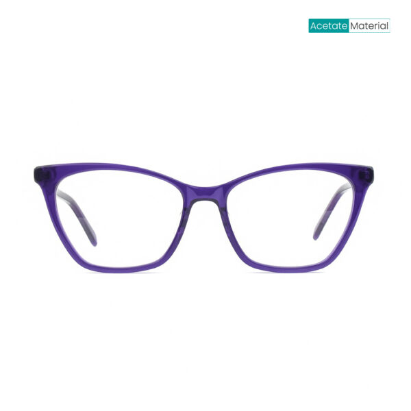 Transparent Purple Eyeglasses F88228 C2