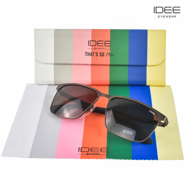 IDEE S3099 C2 Men's Rectangular Sunglasses