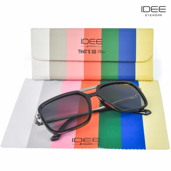 IDEE S3130 C1P Men's Square Sunglasses