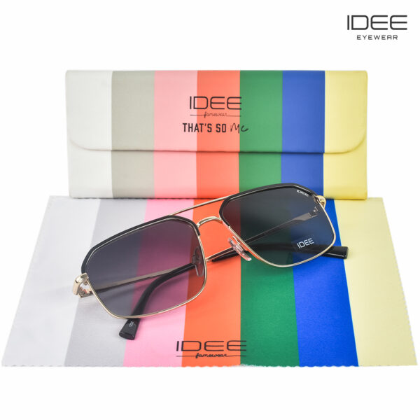 IDEE S3130 C1P Men's Square Sunglasses
