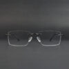 Stylish Glossy Ash Rimless Eyeglasses OLD7076M C3