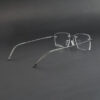 Stylish Glossy Ash Rimless Eyeglasses OLD7076M C3