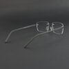 Stylish Ash Rimless Eyeglasses OLD 7535M 003